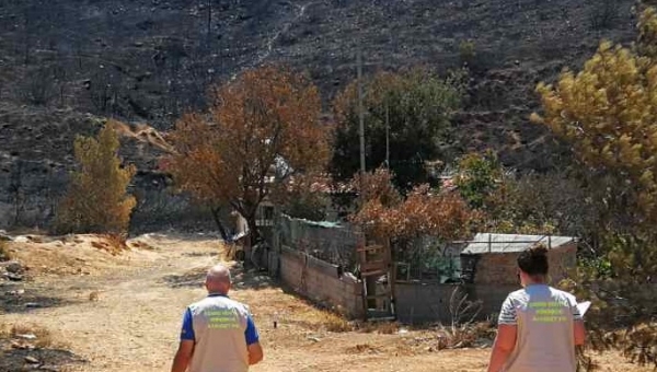 Παρέμβαση του Ε.Κ.Κ.Α. στις πυρόπληκτες περιοχές της Αττικής